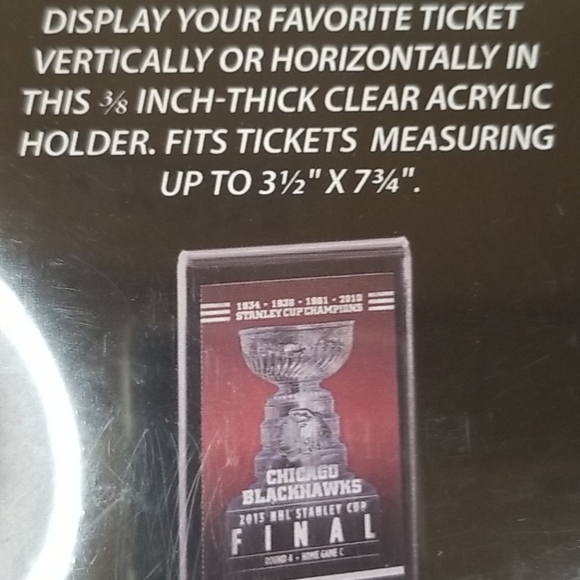 NHL 2019 Philadelphia Ticket Display Stand - Picture 8 of 9